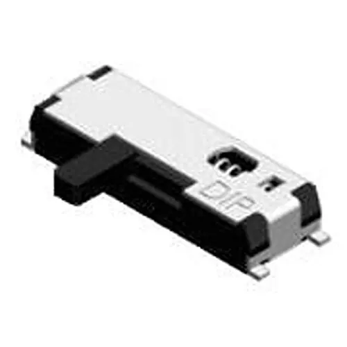 Diptronics Slide Switch SMD/SMT Termination, SSS-12LG-V-T/R