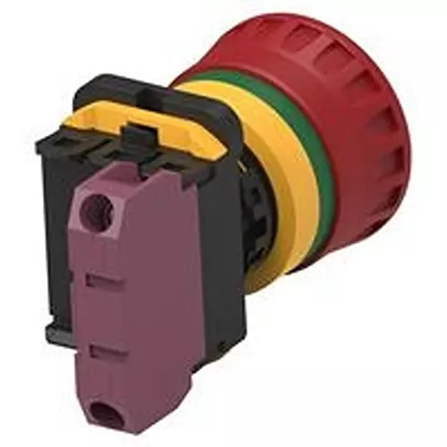 ALCOSWITCH - TE CONNECTIVITY E-STOP SWITCH, SPST-NC, 10A, 24VAC, PBES22N01R