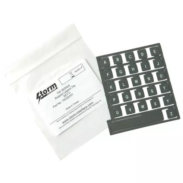 Storm Interface Legend Covers 700 Series for Keypads, 70C00103