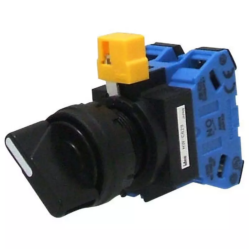 IDEC Diameter 22 Hw1S Type / Arrow Type Handle Selector Switch Silver contACts 600 V, HW1S-2T20