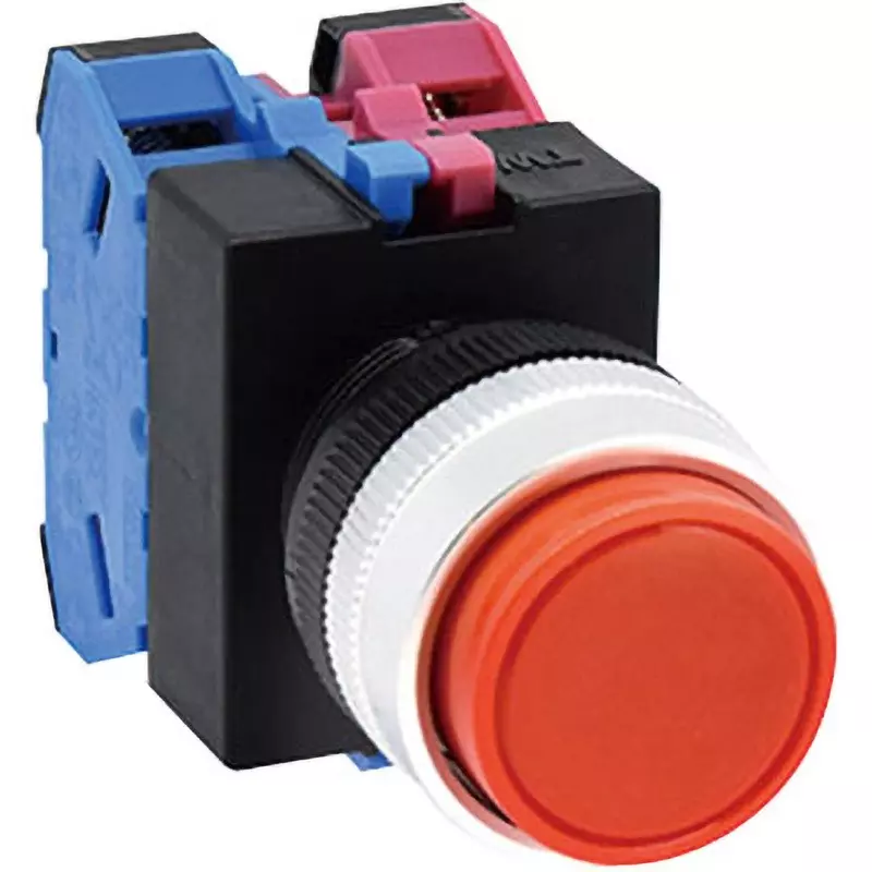 IDEC Diameter 22 Tw Series Push Button Switch Protruding 2B Non-Illuminated , Abw202R