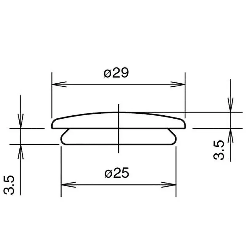 idec-round-hole-switch-mounting-hole-plug-black-ob-31pn05-pack-of-5-pcs