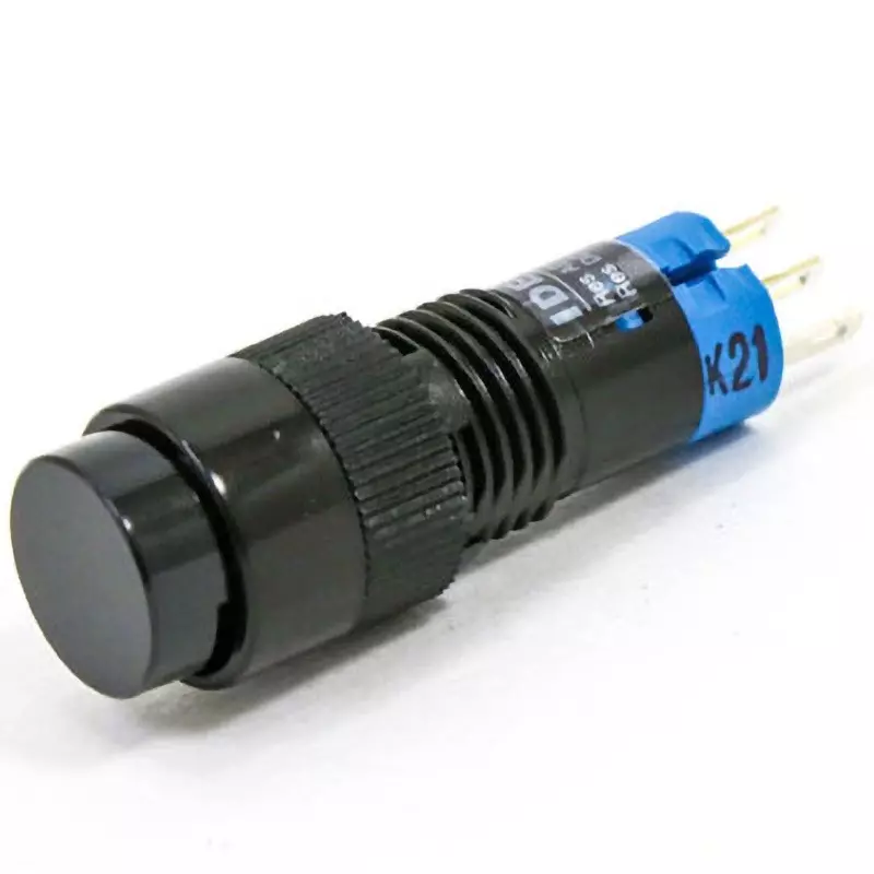 IDEC A1 Series Push Button Switch (Round Type) 1C Non-Illuminated , Ab1M-M1B
