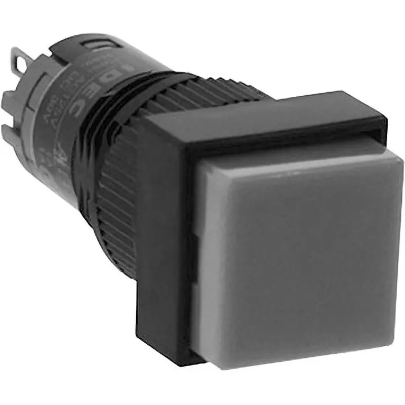 IDEC A2 Series Push Button Switch (Regular) 1C Illuminated Lens , Ab2Q-M1Pla