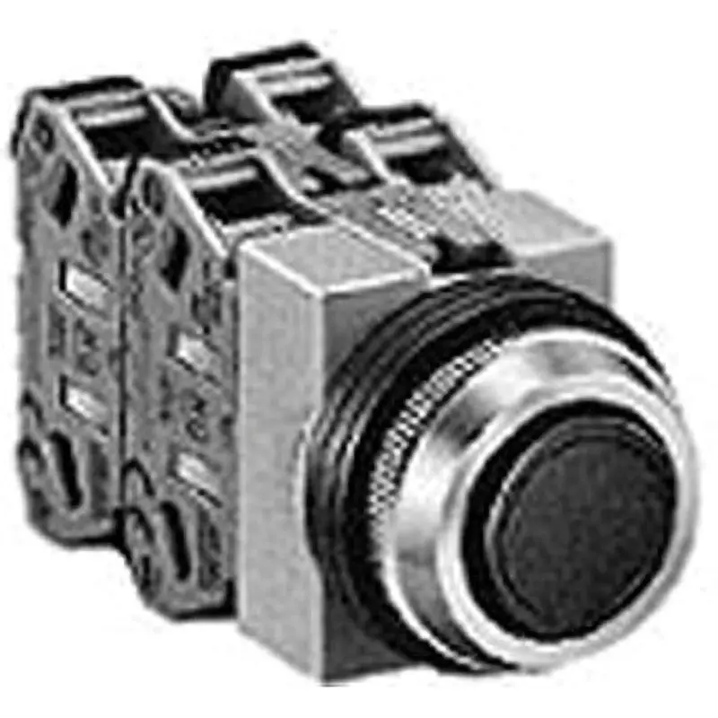 IDEC Diameter 25 Tws Series Push Button Switch (Flat Type) 1B Non-Illuminated , Abs101Nw