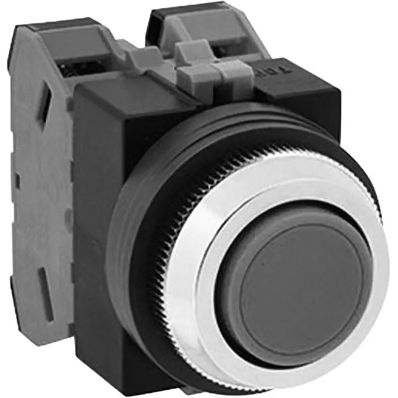 IDEC Diameter 25 Tws Series Push Button Switch (Flat Type) 2B Non-Illuminated , Abs102Nw