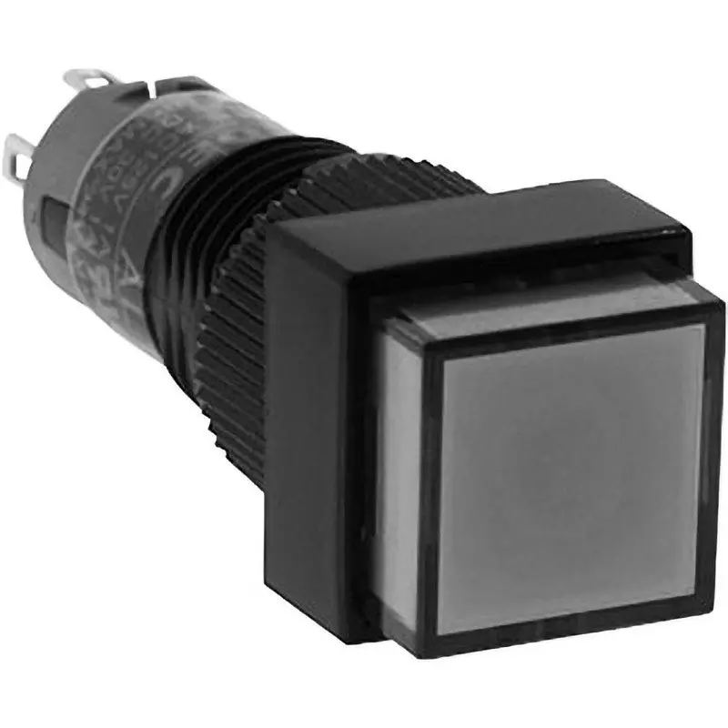 IDEC A1 Series Illuminated Push Button Switch Indicator (Round) 10 Mm Mounting Hole Diameter, Al1Q-P1R