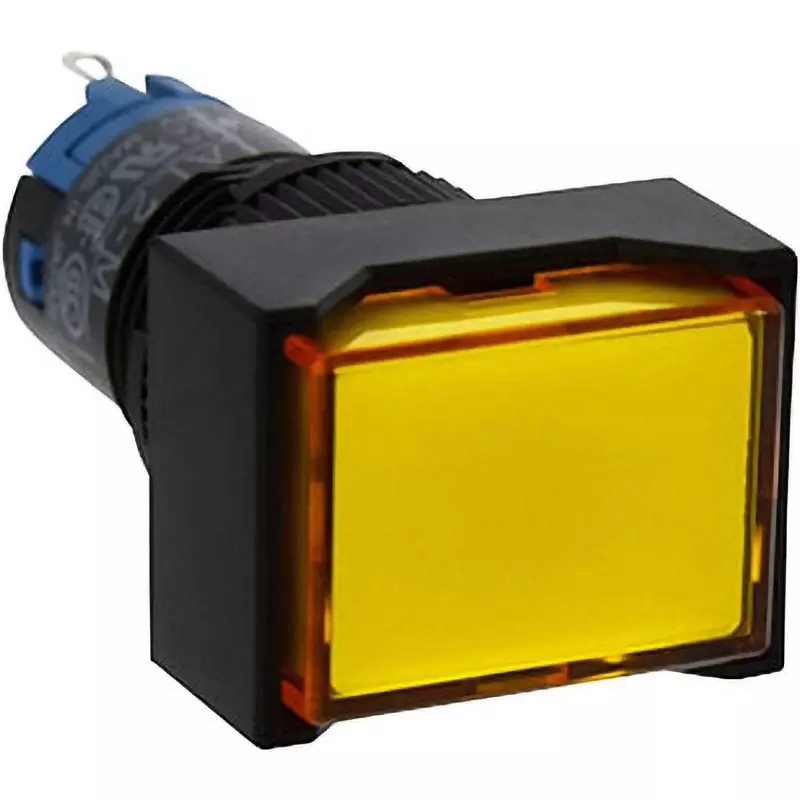 IDEC A2 Series Illuminated Push Button Switch Indicator (Long Square) 12 Mm Mounting Hole Diameter, Al2H-P1Py