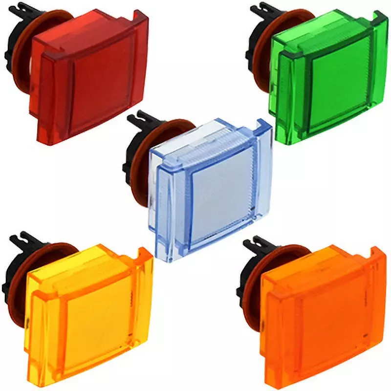 IDEC A6 Series Maintenance Parts Large Lens Unit Green (G), Al6Q-Lk2-Hg