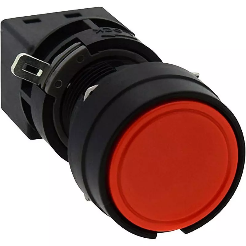 IDEC Push Button Switch Flat Type (Round Type) 1C Non-Illuminated , Ha1B-M1C5R