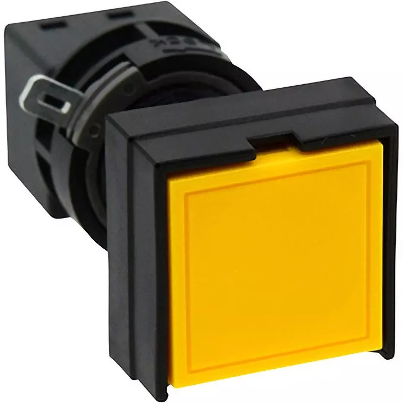 IDEC Push Button Switch Flat Type (Square Type) 1C Non-Illuminated , Ha2B-M1C5Y