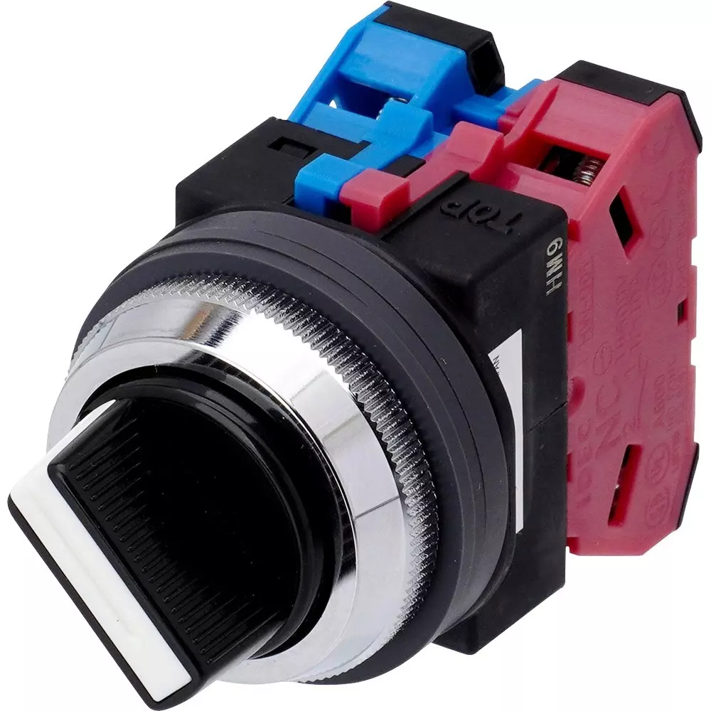 IDEC Twn Series Selector Switch Silver 600 V, ASN211N