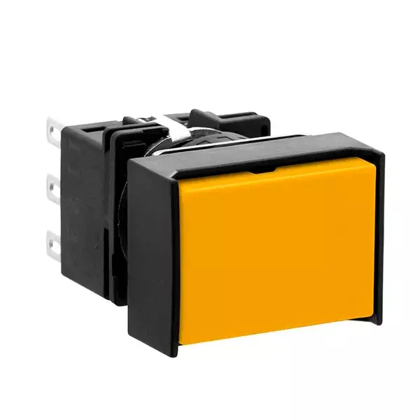 IDEC 16 LB Series Push Button Switch (Long Square) 1C Printed Circuit Board Terminal, LB3B-A1T1VY