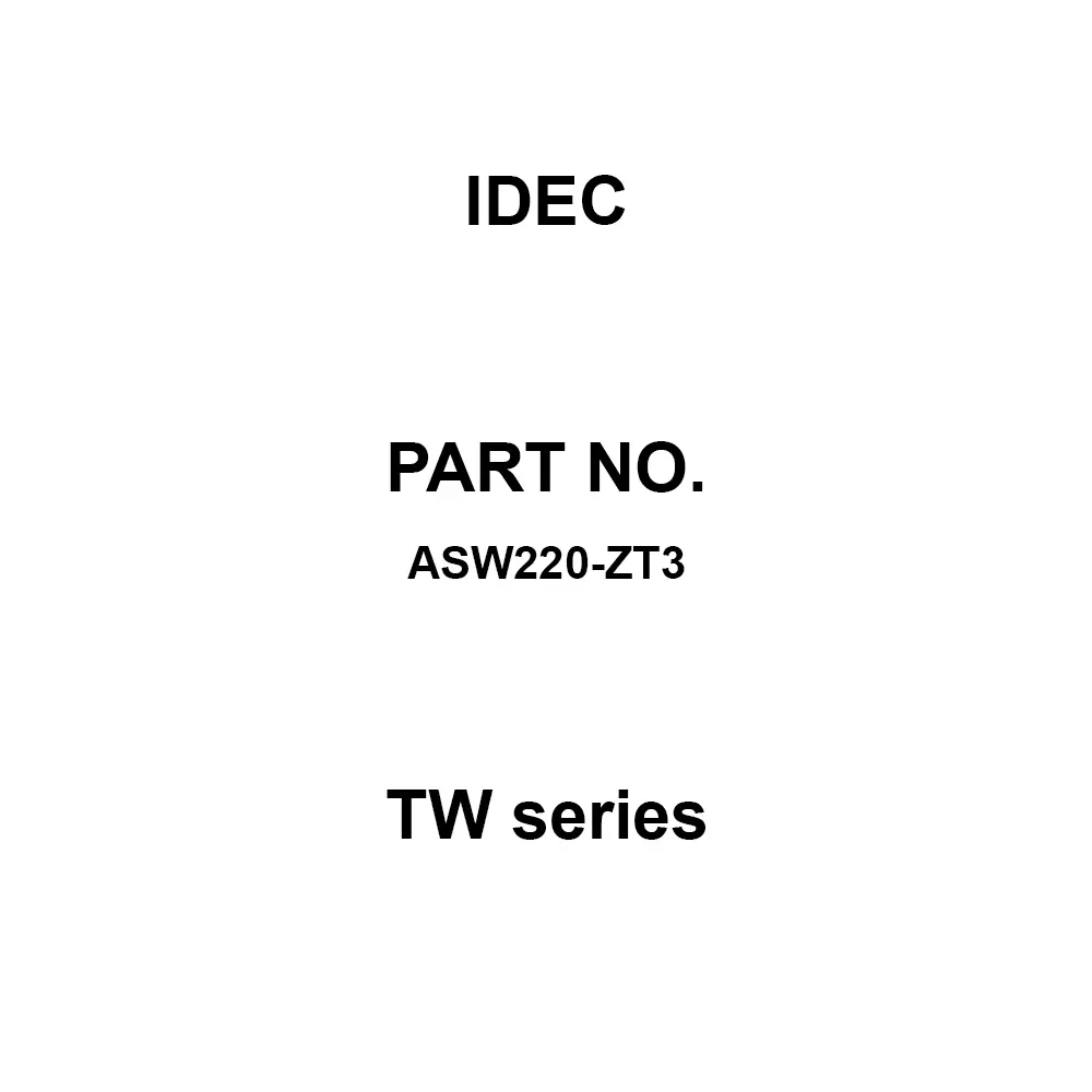 IDEC TW Series 2A M3.5 Screw Terminal 600 V, ASW220-ZT3