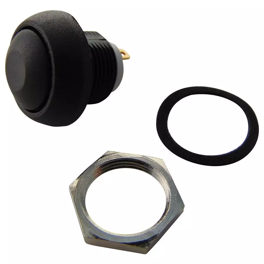 APEM PB SW, SPST-NO, 0.4A/32VAC, 0.1A/50VDC, ISR3SAD200160