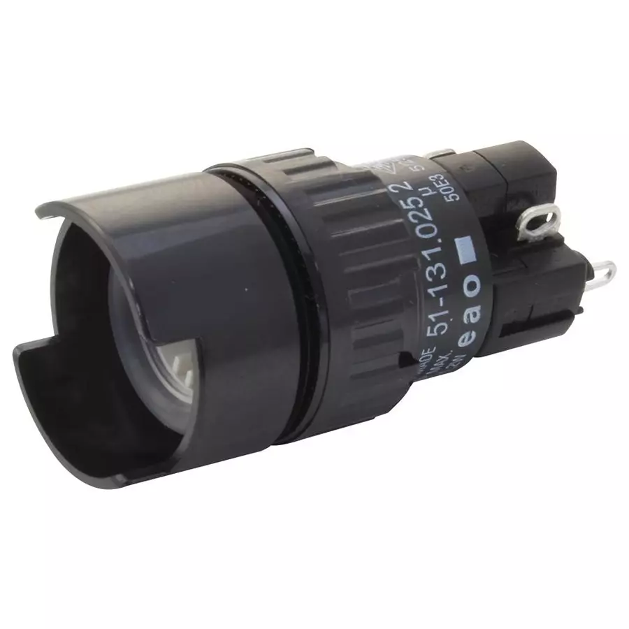 EAO PB SWITCH, ILLUM, SPST-NO/NC, 5A, 250VAC, 51-281.0252