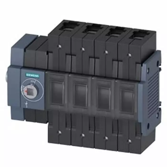 Siemens 4 Pole DIN Rail Switch Disconnector - 100A Maximum Current, 55kW Power Rating, IP20, 3KD3044-2NE10-0