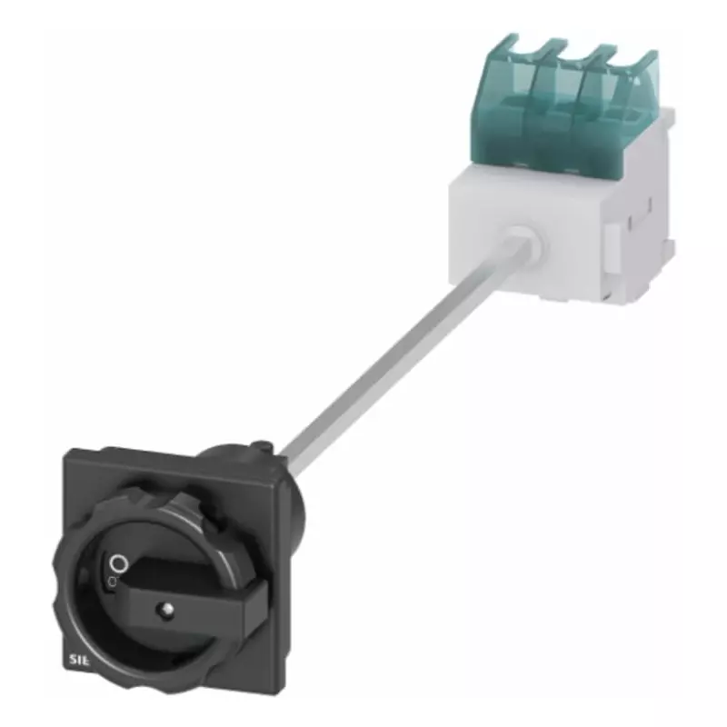 Siemens 3P Pole Panel Mount Non-Fused Switch Disconnector - 32A Maximum Current, 11.5kW Power Rating, IP65, 3LD2215-0TK51