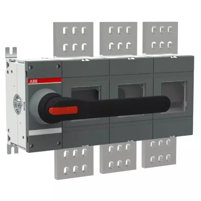 ABB 3P Pole Surface Mount Switch Disconnector - 2500A Maximum Current, 85kW Power Rating, IP00, 1SCA108361R1001