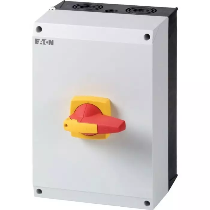 EATON 2 Pole Surface Mount Isolator Switch - 100A Maximum Current, IP65, 184919 DDC-100/2/I5/P-G