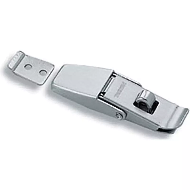 TAKIGEN Stainless Steel Snap Lock 82x46.5x50 mm (L1xL2xL3) with Keyhole, C-1144-2B
