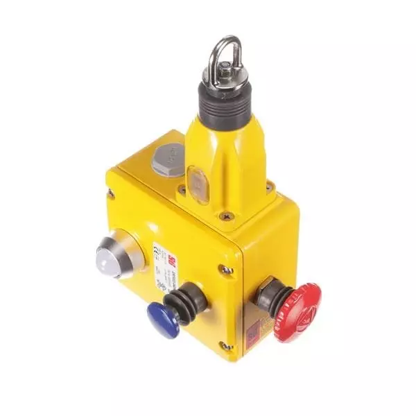 Omron Cable Pull Switch Chassis Mount, 1/2 in NPT x 4, 44506-6520