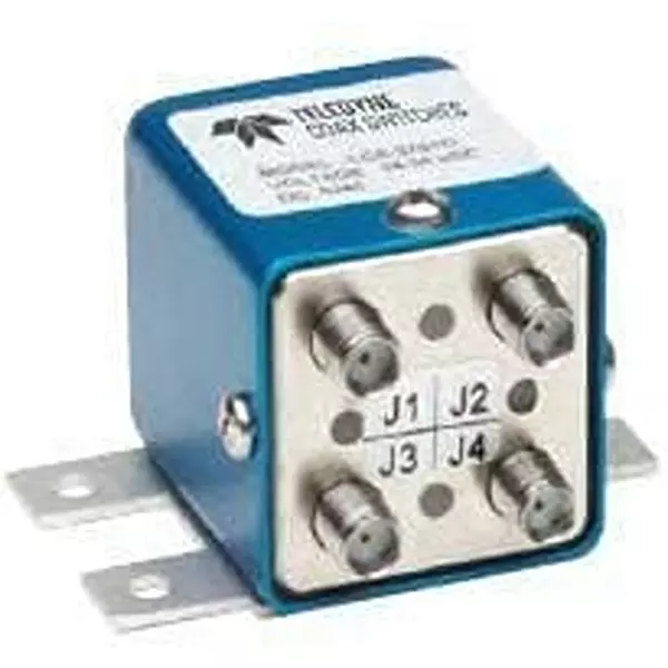Teledyne Relays Coaxial Switch Solder Terminal Termination DPDT, CCS-37S6E
