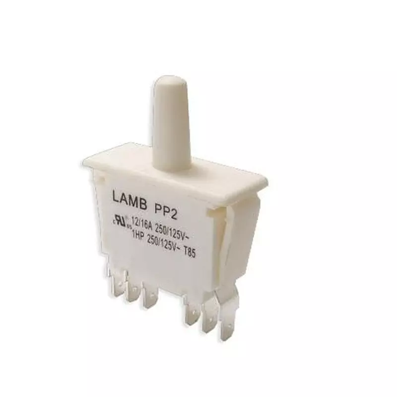 E-SWITCH Detector Switch Quick Connect 16 Amp, PP2-1U7-2B2