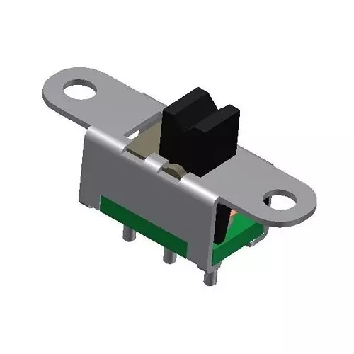 CW Non-Illuminated Slide Switch, GS-115-0072