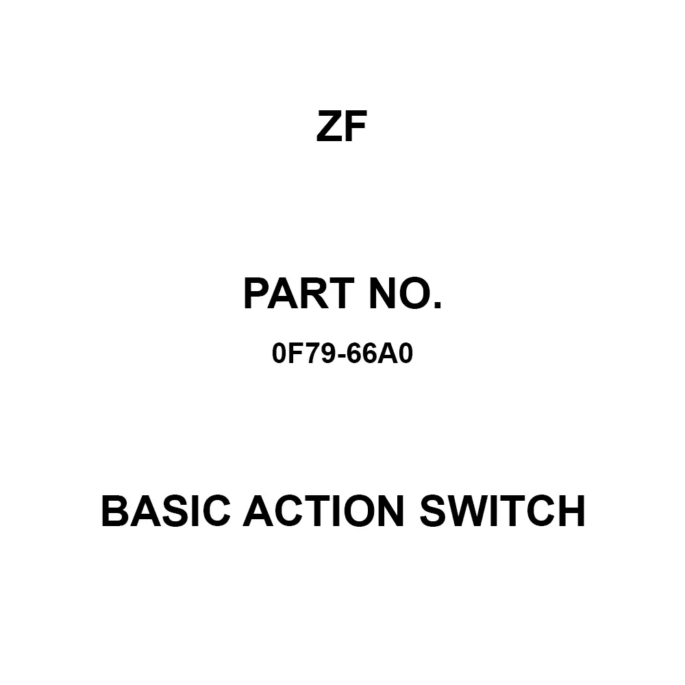 ZF Basic Action Switch Chassis Mount DPDT, 0F79-66A0