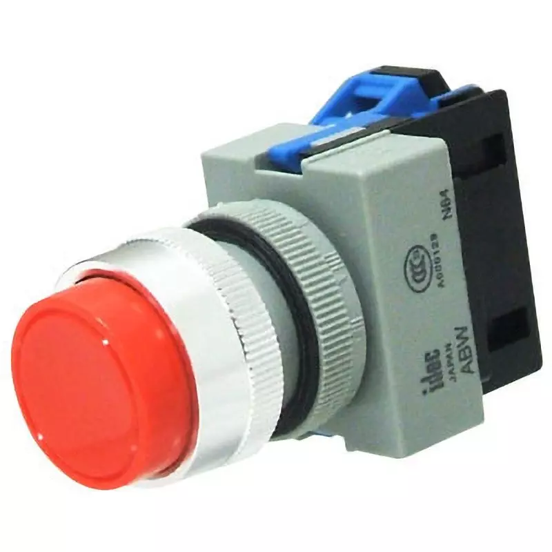 IDEC Diameter 22 Tw Series Push Button Switch Protruding 1A Non-Illuminated , Abw210R