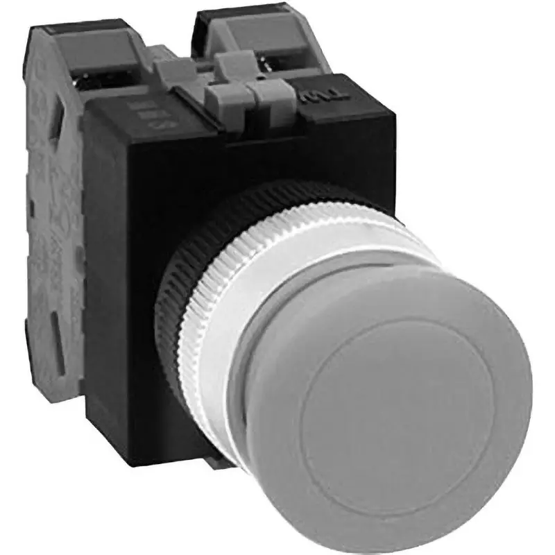 IDEC Tw Series Push Button Switch Medium Type 1B Screw Terminal Green, Abw301G