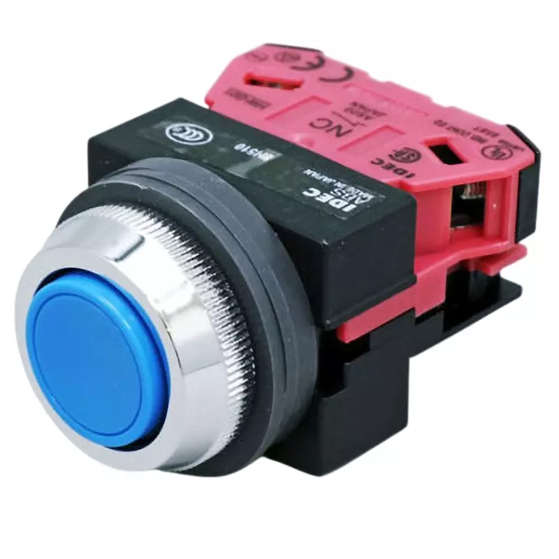 IDEC Diameter 25 Tws Series Push Button Switch (Flat Type) 1B Non-Illuminated , Abs101Ns