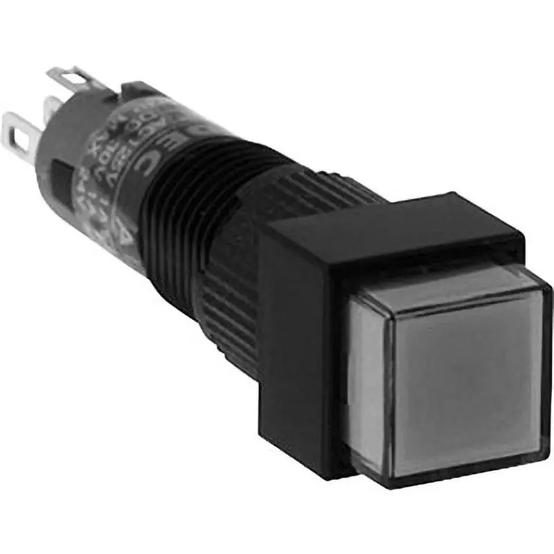 IDEC A8 Series Illuminated Push Button Switch (Square) 1C Led , Al8Q-M11A
