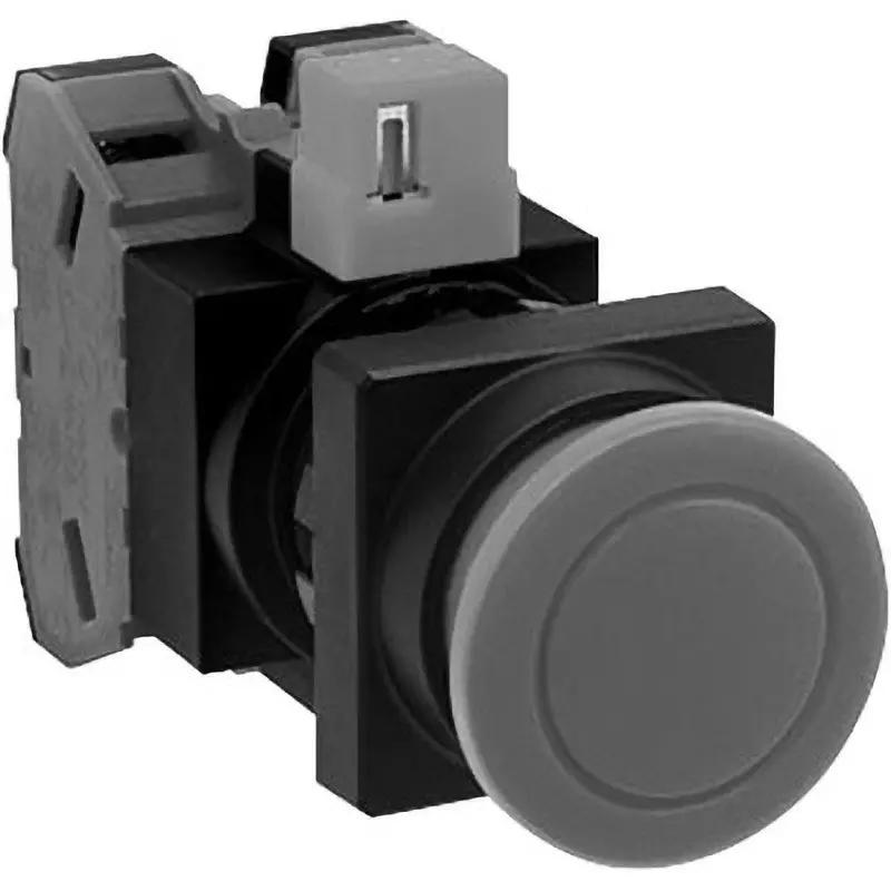 IDEC Hw Series Pushbutton Switch 1A Screw Terminal Green, Hw3B-M310G