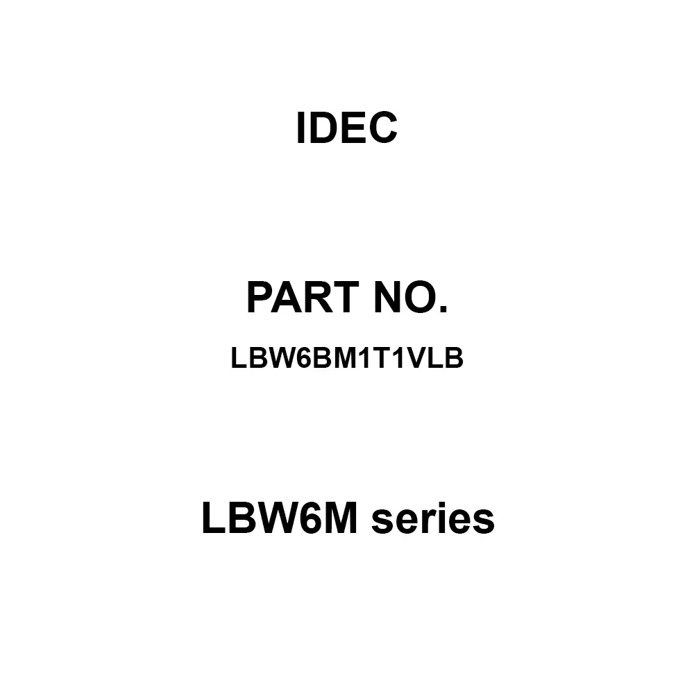 IDEC LBW6M Series Gold Contacts / 1C Illumination Lens Printed Circuit Board Terminal, LBW6BM1T1VLB