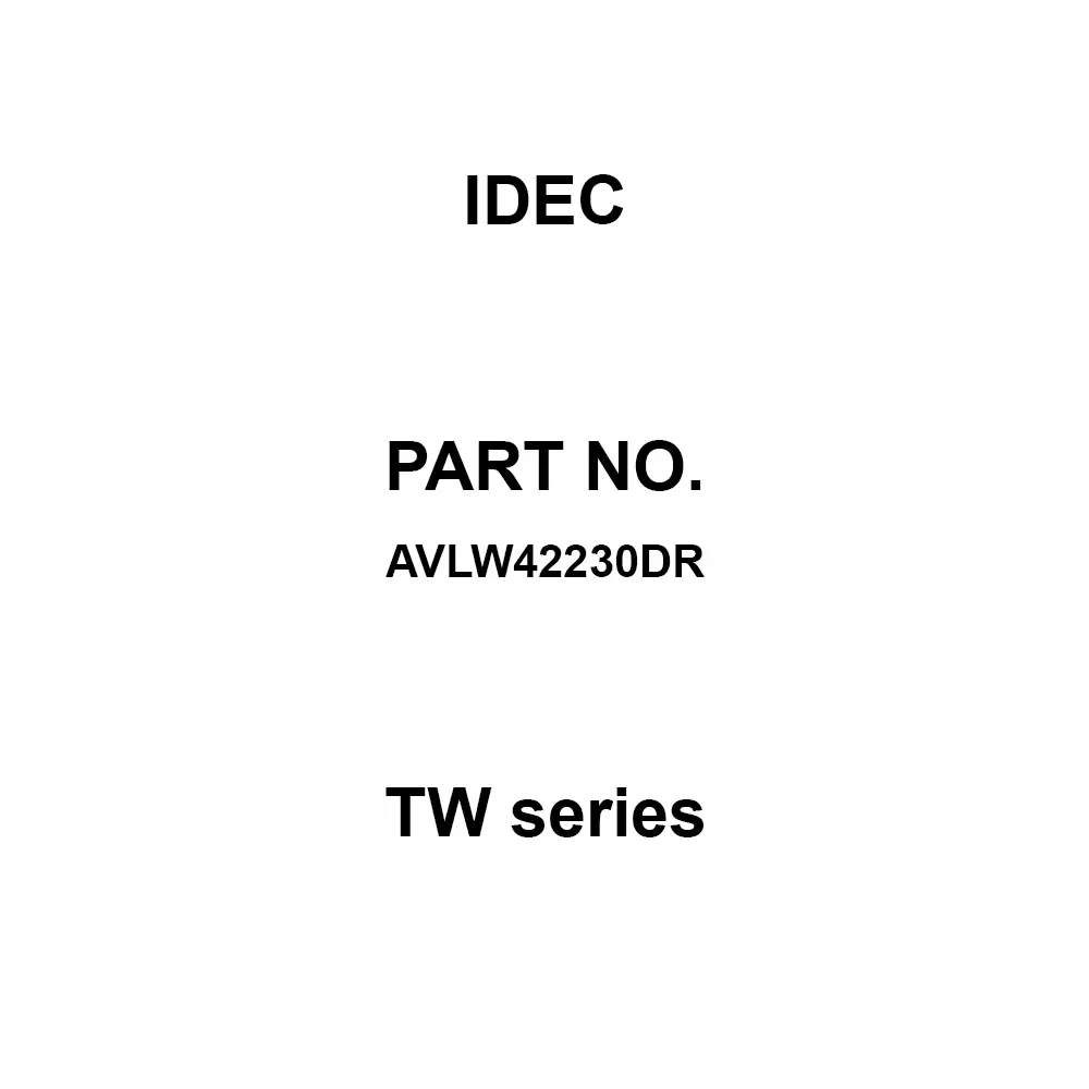 IDEC TW Series 3A M3.5 Screw Terminal 600 V, AVLW42230DR