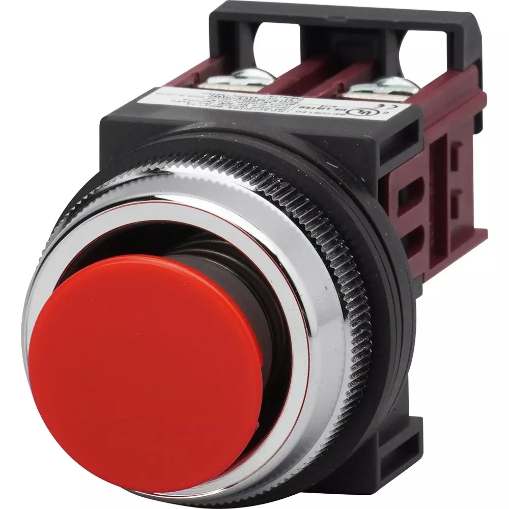 MonotaRO Push Button Switch Diameter 30 Mounting Hole Diameter 30.0 Φmm, MB101