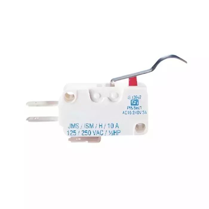 Jai Balaji Miniature Snap Action Switch 0.1 Amp Type ‘C’ 600 V AC Insulation Voltage 22 g Operating Force 36 mm Length, JMS/ISM/H-B (Pack of 10)