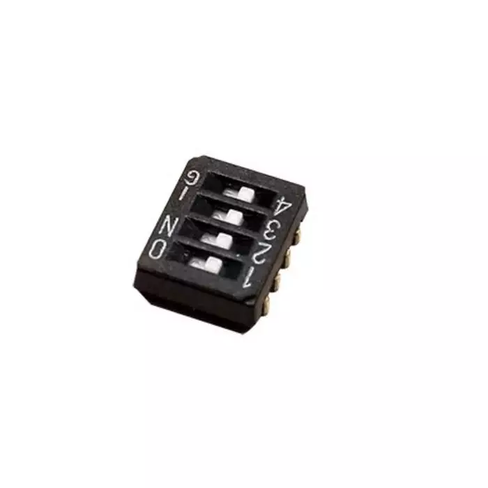NIDEC COPAL ELECTRONICS GMBH Surface Mount Slide Switch 4PST 100 mA, CHS-04TB1