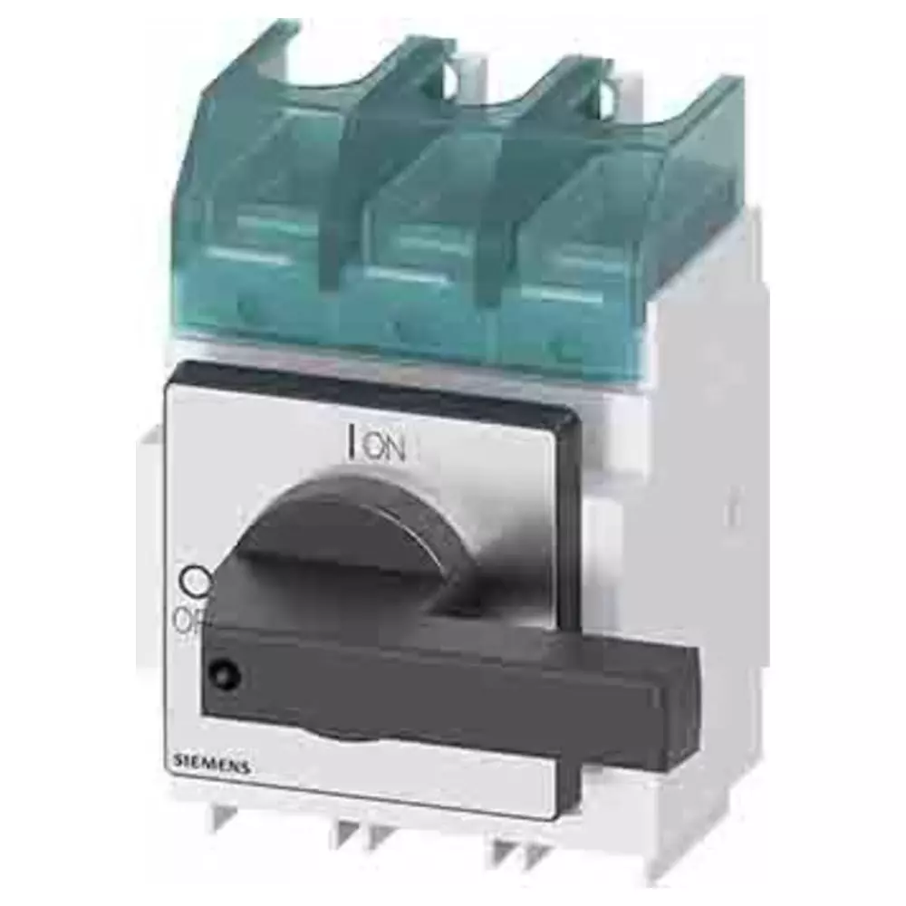 Siemens 3 Pole DIN Rail Isolator Switch - 160A Maximum Current, 3LD2330-0TK11