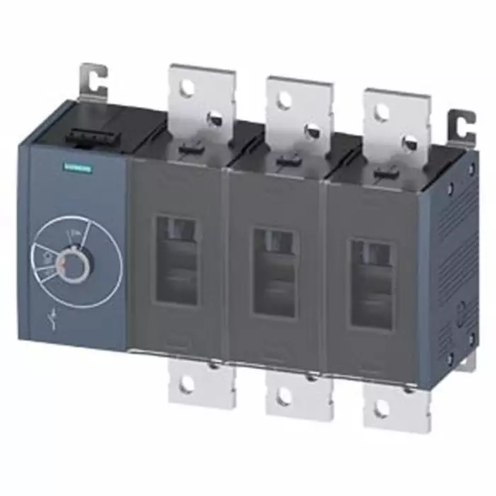 Siemens 3 Pole Fixed Switch Disconnector - 2000A Maximum Current, 1000kW Power Rating, IP00, IP20, 3KD5634-0RE10-0