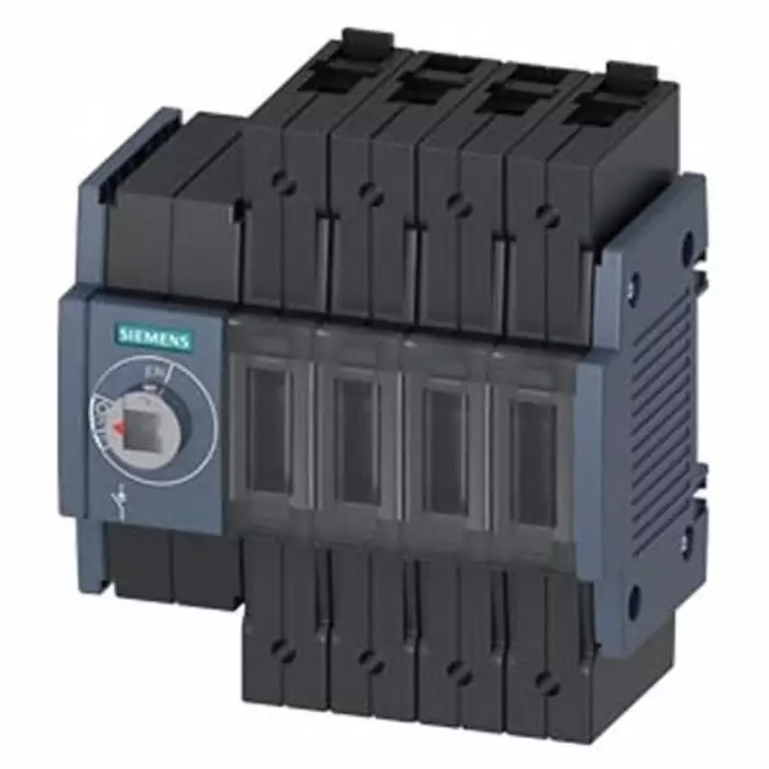 Siemens 4 Pole DIN Rail Switch Disconnector - 100A Maximum Current, 55kW Power Rating, IP20, 3KD3040-2ME10-0