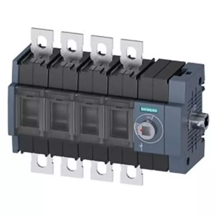 Siemens 4 Pole DIN Rail Switch Disconnector - 80A Maximum Current, 55kW Power Rating, IP00, IP20, 3KD2844-0NE40-0