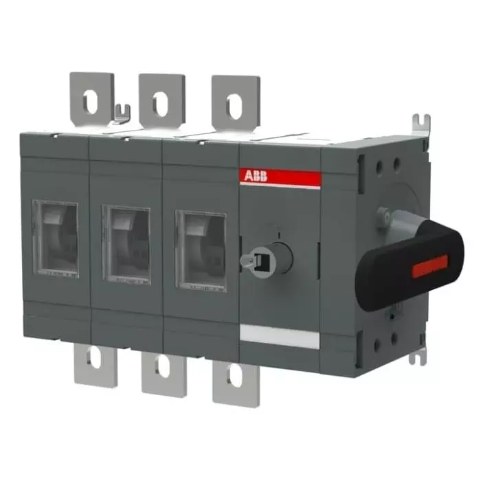 ABB 3P Pole Surface Mount Switch Disconnector - 800A Maximum Current, 450kW Power Rating, IP00, 1SCA022870R5990 OT800ES30K