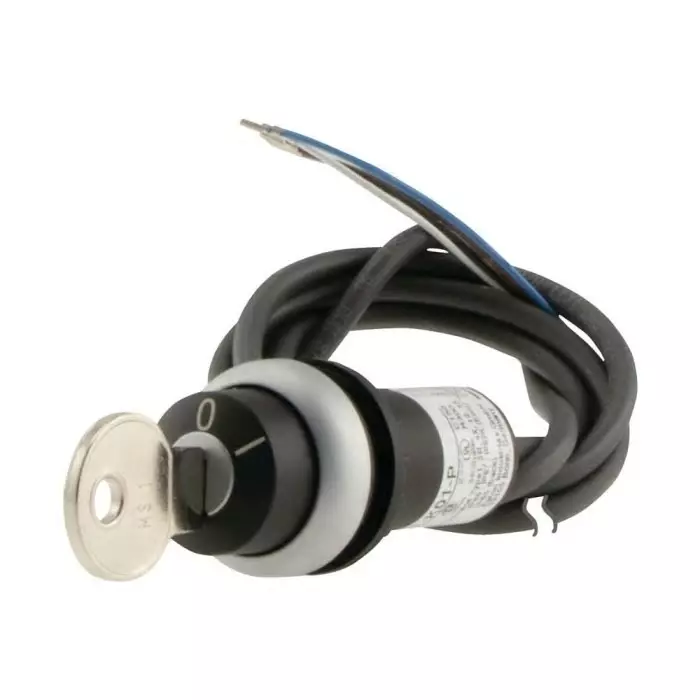 EATON IP65, IP66 Key Switch, 2 NO, 4A 2-Way, 186256 C22-WS-MS1-K20-P62