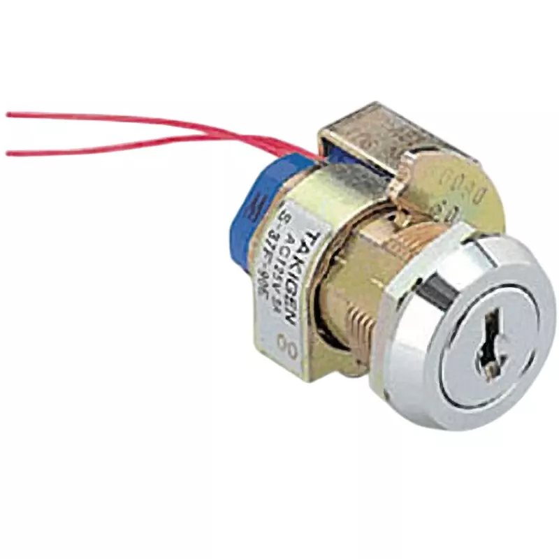 TAKIGEN Rotation Control Key Switch (Solenoid DC12 V), S-37-F-90-E-1(#D600)