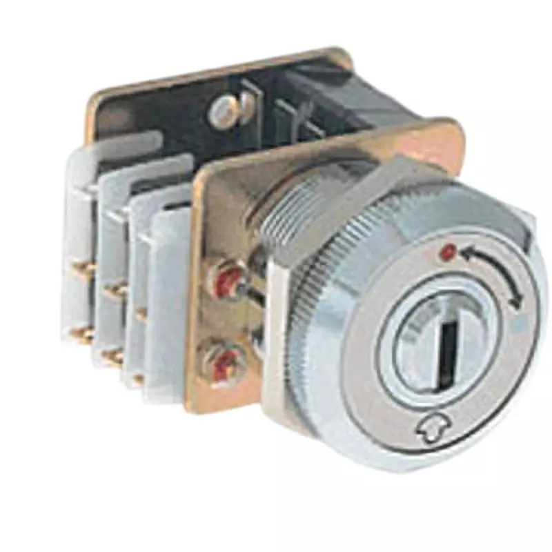 TAKIGEN Operator Key Switch Chrome Plating, S-102-4