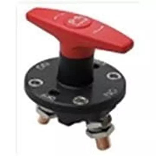 Shin Chin Panel Mount Battery Switch SPST Non-Illuminated 300 Amp, 112-A23-10