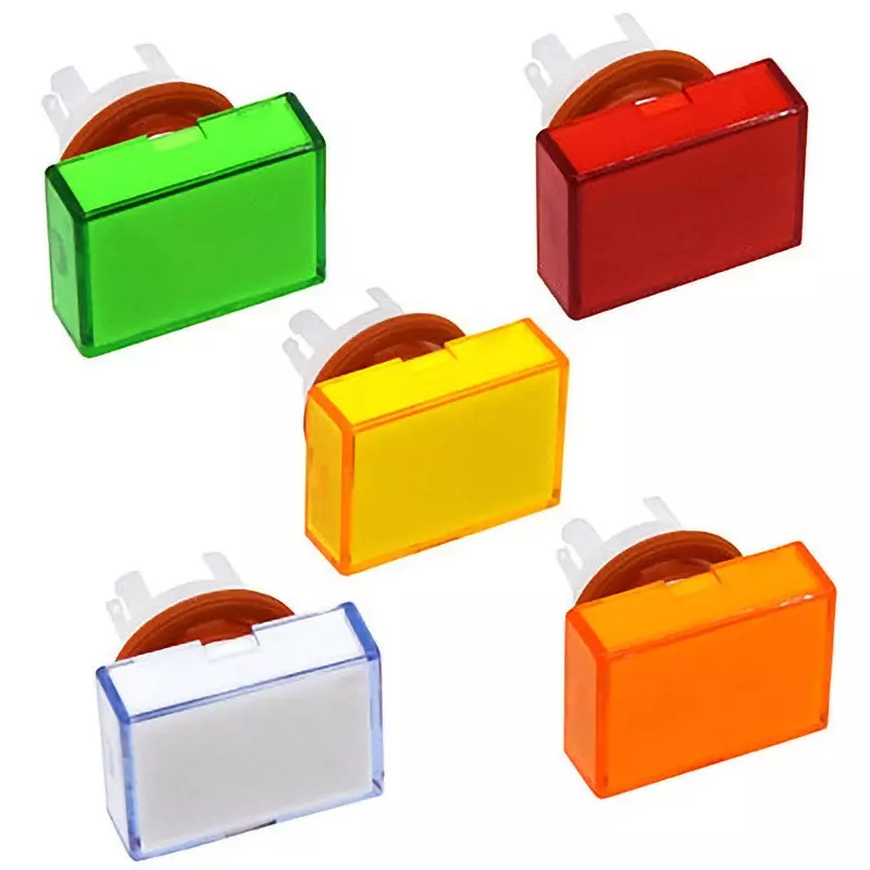 IDEC A2 Series CompACt Illuminated Pushbutton Switch Milky White, Al2H-Lk2-W